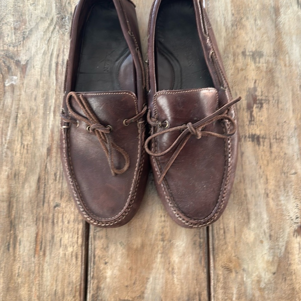 Cole Haan Brown Boat Shoes Moccasin Style
